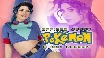 Let Busty Officer Jenny Empty Your Pokeballs