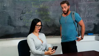 Sexy Professor Jasmine Jae Teaches Her Student A Lesson He Won't Forget