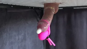 Milking Gloryhole Table Condom Handsfree Cumshot With Vibrator