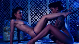 Blue Velvet Lesbians With Kayla Jane And Gabriella