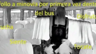 (Only Audio) I'm Fucking My Girlfriend First Time In The Bus, Follo A Mi Novia En El Bus