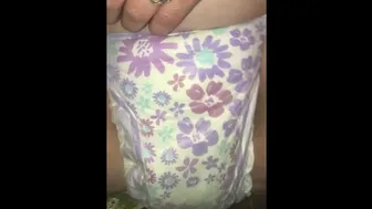 Wifey Floods Her Diaper And Wants A Creampie