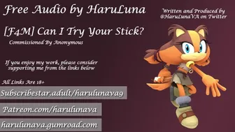 18+ Erotic Sonic Audio Ft Sticks - Can I Try Your Stick