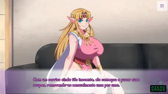 [Gameplay] Waifuhub Ep 2 Entrevista Com Zelda Princesa Elfa Peituda