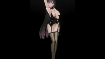 Honkai Impact Raiden Mei Hentai Mmd 3D Music Dance Mixt Black Hair Color Edit Smixix