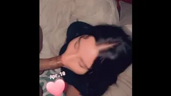 19 Yr Old Brazilian Tinder Date Worships Bbc