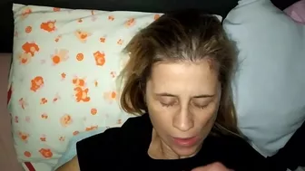 Pov Blowjob From Milf And Mouth Load