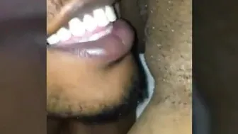 Black Couple's Homemade Orgasm