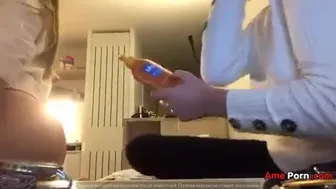 French Hottie Shows Her Nice Ass In High Heels On Periscope