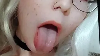 Ahegao Teen Cum Tribute