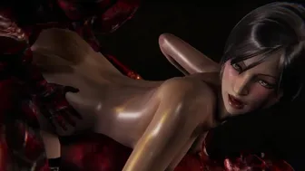 Ada Wong Nonstop Dp W/ Zombies - Resident Evil 3D Hentai Uncensored