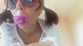 B. Girl With Dummy Wanna Learn To Suck