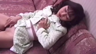 Japanese Women Fingering Her Hairy Pussy To Reach Orgasm