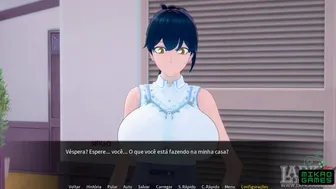 [Gameplay] Tales Of The Dream Life Harem Ep 7 Eva Cosplay Gatinha