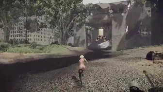 [Gameplay] Nier Automata Nude Mod Walkthrough Uncensored Full Game Part 9