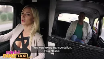 Blonde Beauty Fucks Her Lucky Passenger