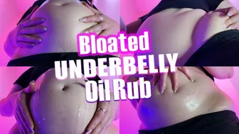 Bloated Under Belly Oil Rub