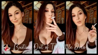 Bustin Out Of This Little Dress While I Smoke For You (Livestream)