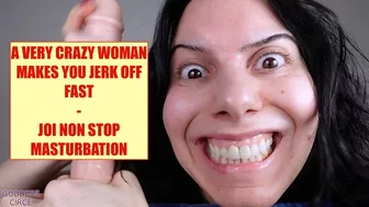 A Very Crazy Woman Makes You Jerk Off Fast - Joi Non Stop Masturbation (Video Request)