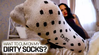 Do You Want To Cum On My Dirty Stinky Socks? (Socks Fetish With Lady Jojo) - Full Hd Mp4