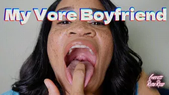 My Vore Boyfriend - Voress Rosie Reed's Is Fed Employees By Her Boyfriend Who Loves Seeing Her Eat Little Men - Ebony Vore Mouth Fetish - Standard Definition