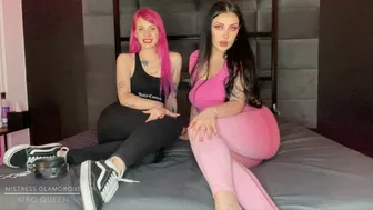 Feet Worship Two Goddess Polish Language