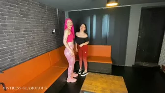 Two Mean Girls Fucking Nerd Girl