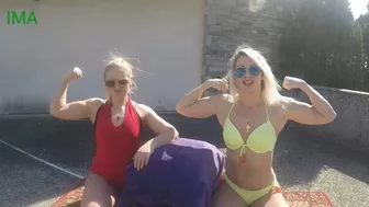 Viper Vs Siren - Outdoor Arm Wrestling