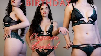 Birthday Orgasm Control