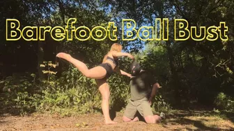 Barefoot Ball Bust (480P)