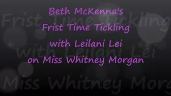 Beth's First Time Tickling With Leilani On Whitney - Wmv