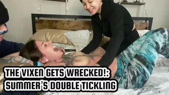 The Vixen Gets Wrecked!: Summer's Double Tickling