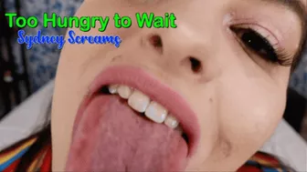 Too Hungry To Wait - Same-Size Vore Scene Featuring: Mouth Fetish, Bbw Vore, Bloated Belly, And Burping - 1080 Mp4