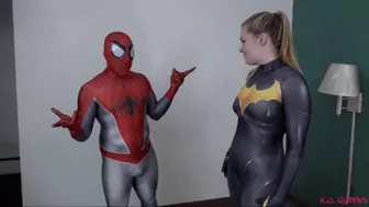 Batgirl Vs Spider-Man: Sexfight