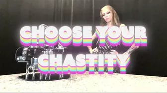 Choose Your Chastity - Keyholder Femdom Pov By Goddess Kyaa - 1080P Mp4