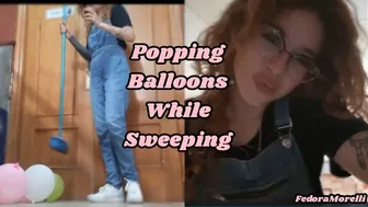 Popping Balloons On Sneakers