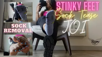 Stinky Feet Sock Tease Joi