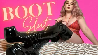 You're A Desperate Bitch For Goddess' Boots