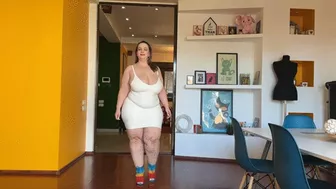 Cat Walk And Joi In Tight Dress