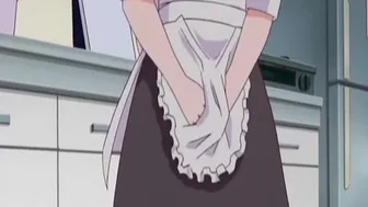 Anime Maid Masturbates To Thoughts Of Her Boss