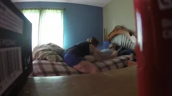 Spying On My Sex Addicted Chubby Stepmom