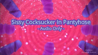 Sissy Cocksucker In Pantyhose - Audio Only Mp4