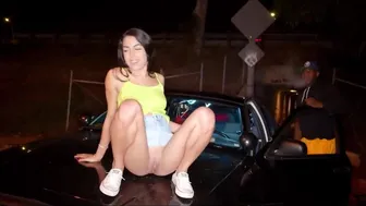 Cute Latina Public Sway