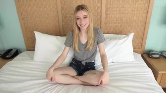 Watch This Skinny Blonde 18 Yr Old Fuck A Fat 8 Inch Cock