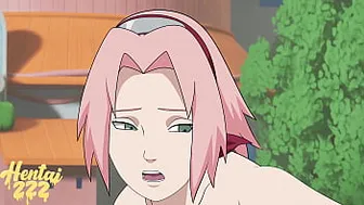 Sasuke Fucking Sakura Doggystyle (Hentai)