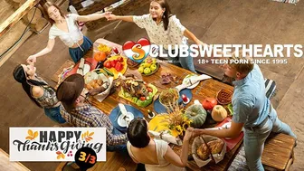 Thanksgiving Dinner Turns Into Fucking Fiesta By Clubsweethearts