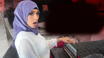 Virgin Arab Teen Stepsis Tries To Fit In