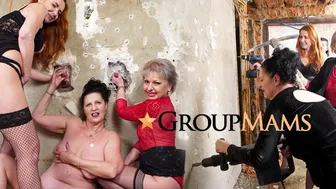 Grannies Just Wanna Fuck Up The Place And Drill Glory Holes By Groupmams