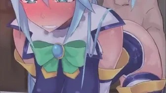 Konosuba Aqua Hentai Doggystyle'd - Hentai Hd