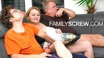 Watch Me Fuck A Granny Next To Her Husband Without Him Noticing At Familyscrew